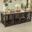 Ultra Thicken Pets Crate Cage with Removable Divider 