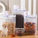 Pet Food Grain Storage Tank Kitchen Storage Rice Box 