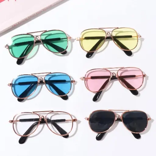 Summer Fashion Dog Sunglasses Reflection Eye Wear Flying Glasses