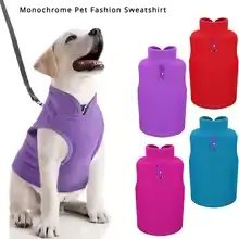 Autumn and Winter Pet Dog Clothes Wool Warm